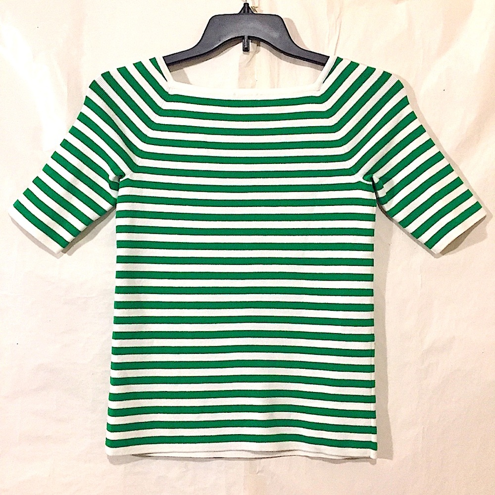 Talbots Square Neck Knit Top - Picture 3 of 13